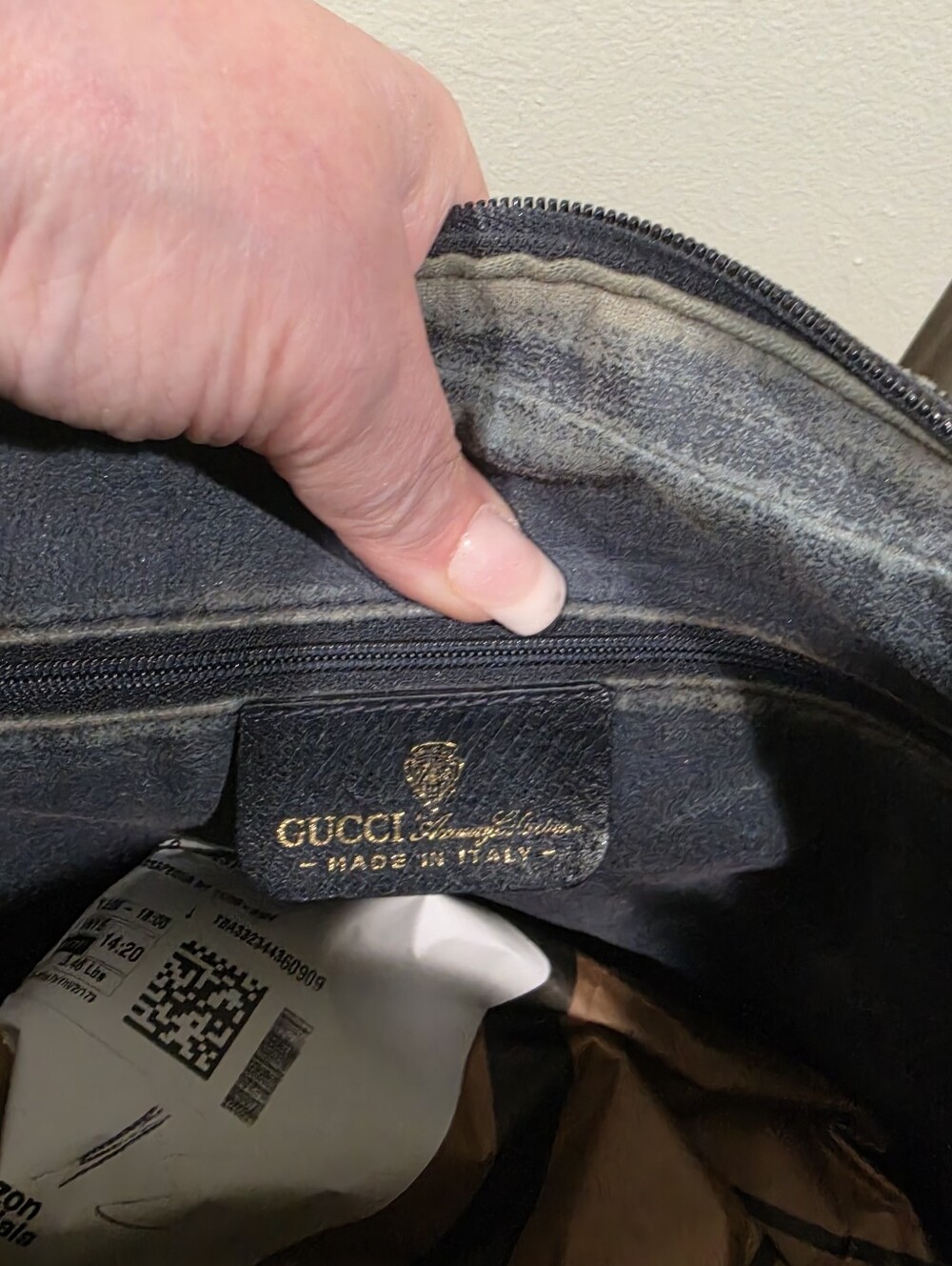 Gucci Italy GG Canvas Vintage Sherry Line Accessory Collection Bag 904 02 015 - Picture 9 of 12